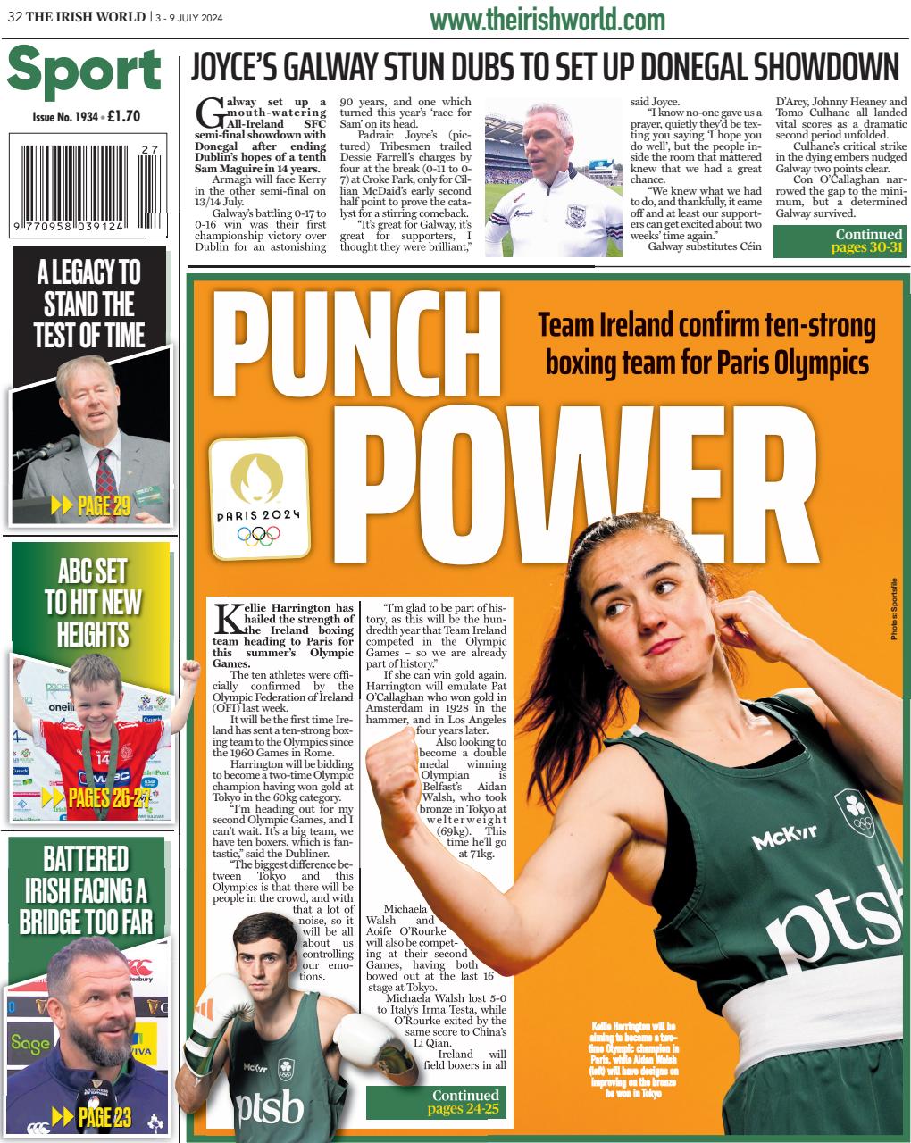 Irish World Preview Pages