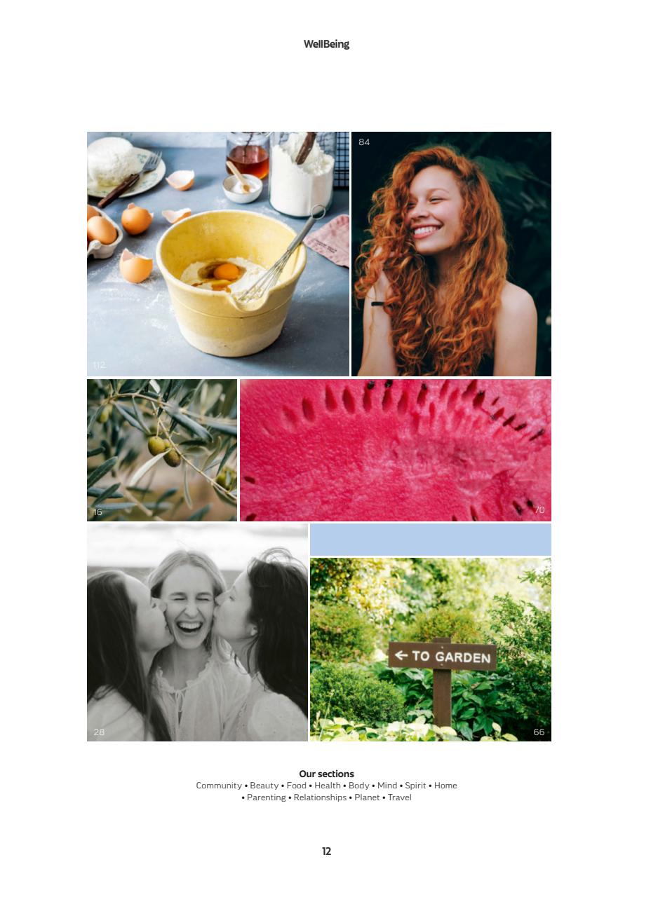 WellBeing Preview Pages