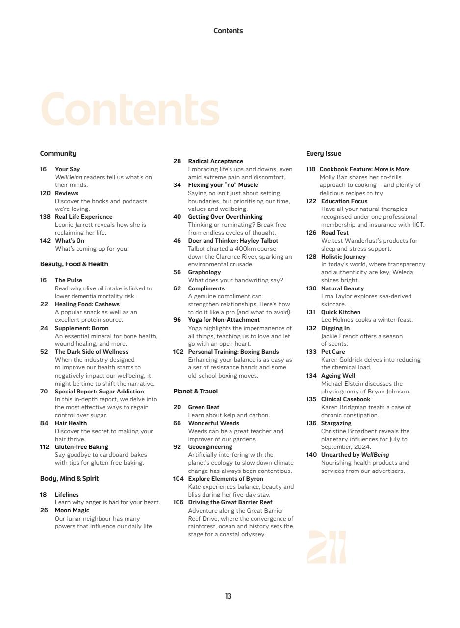 WellBeing Preview Pages