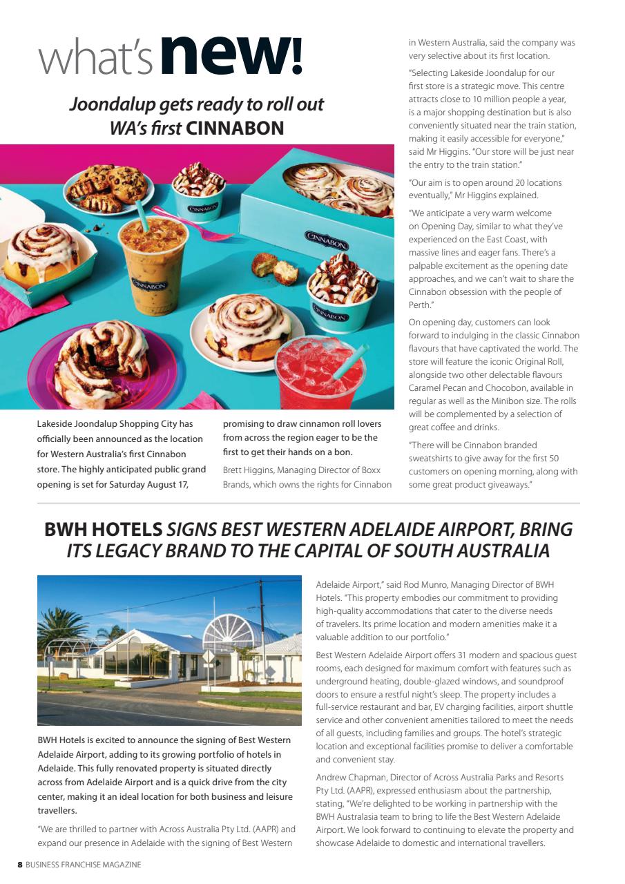 Business Franchise Australia&NZ Preview Pages