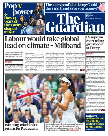 The Guardian Newspaper issue Tuesday, July 2, 2024