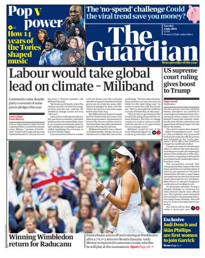 The Guardian Newspaper issue 