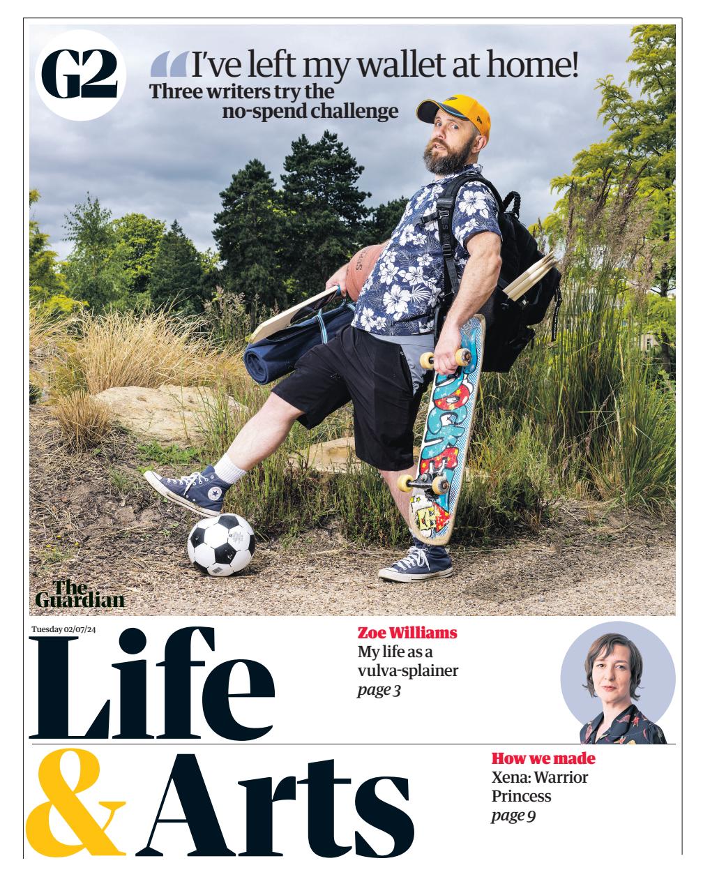 The Guardian Newspaper Preview Pages