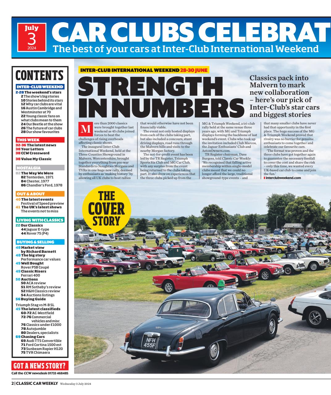 Classic Car Weekly Preview Pages