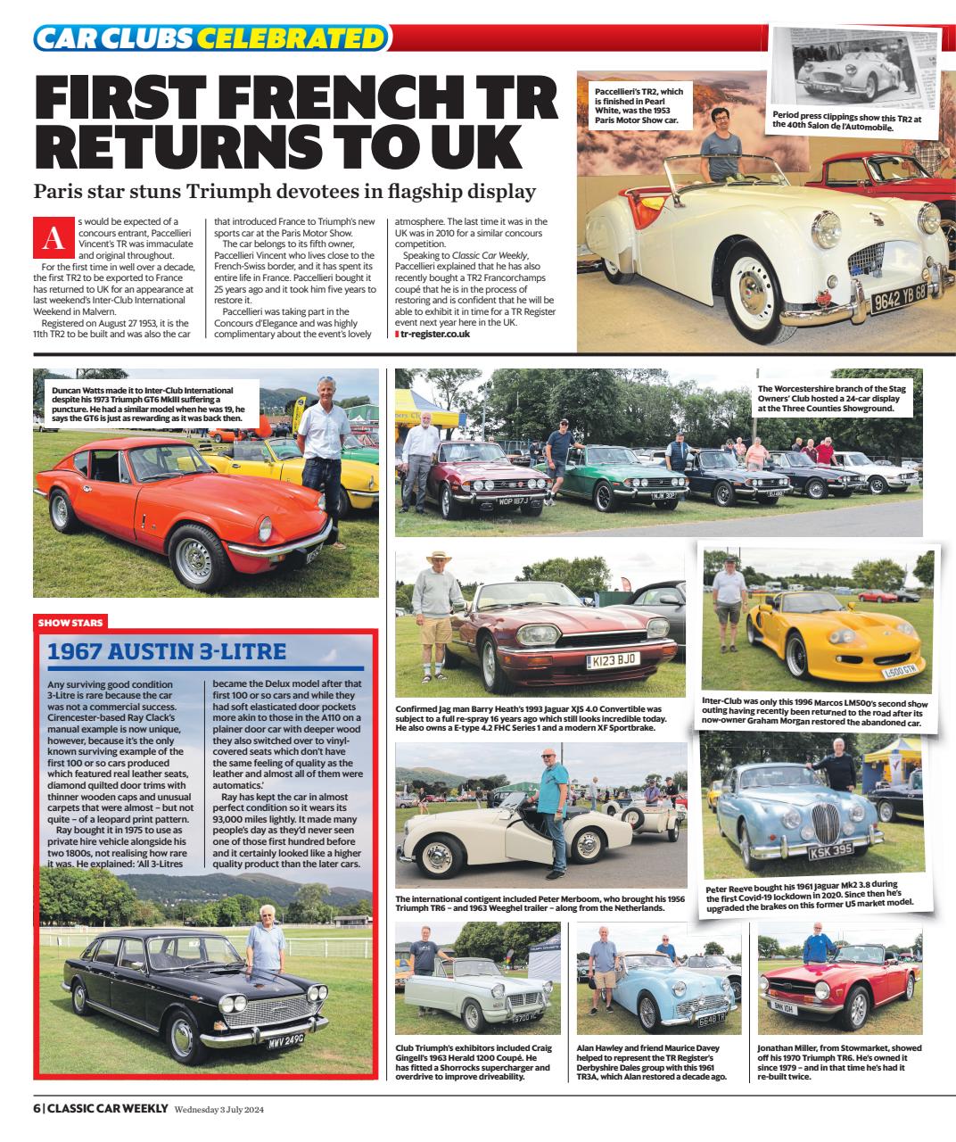 Classic Car Weekly Preview Pages
