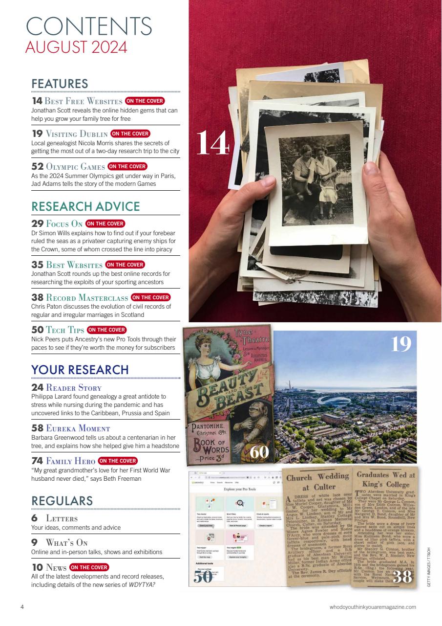 Who Do You Think You Are? Preview Pages