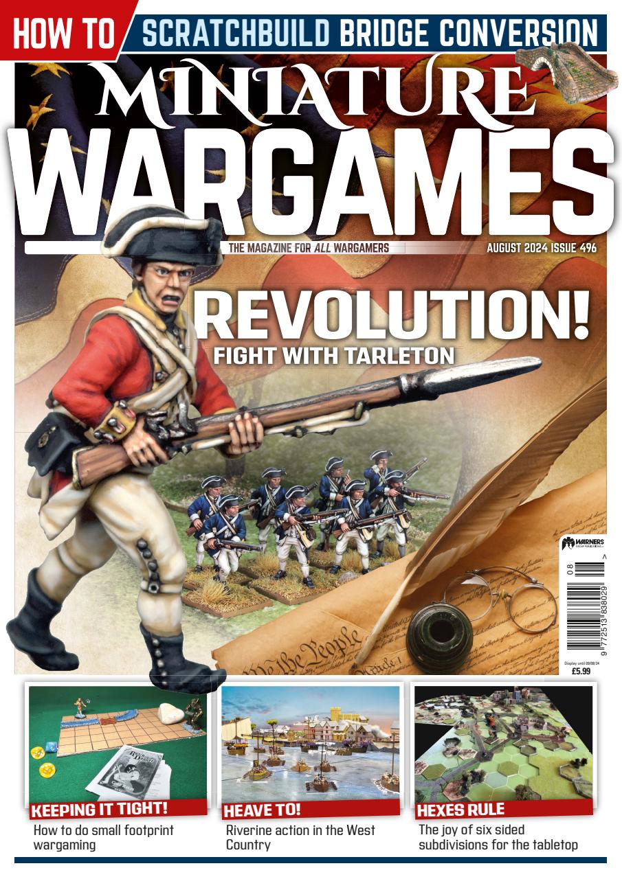 Miniature Wargames Magazine - August 2024 [496] Zurück Ausgabe