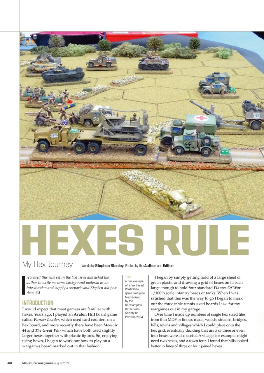 Miniature Wargames Magazine - August 2024 [496] Back Issue