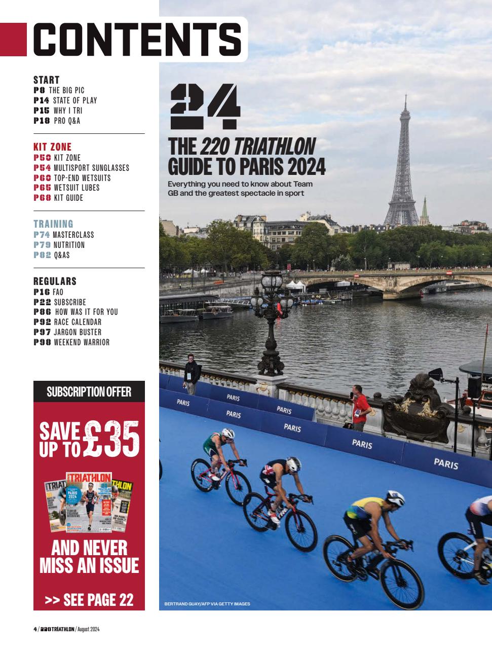 220 Triathlon Magazine Preview Pages
