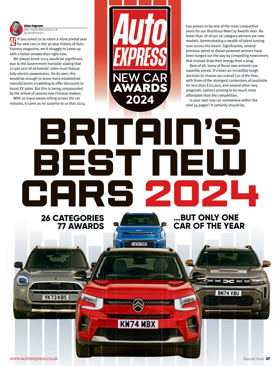 Auto Express Preview Pages