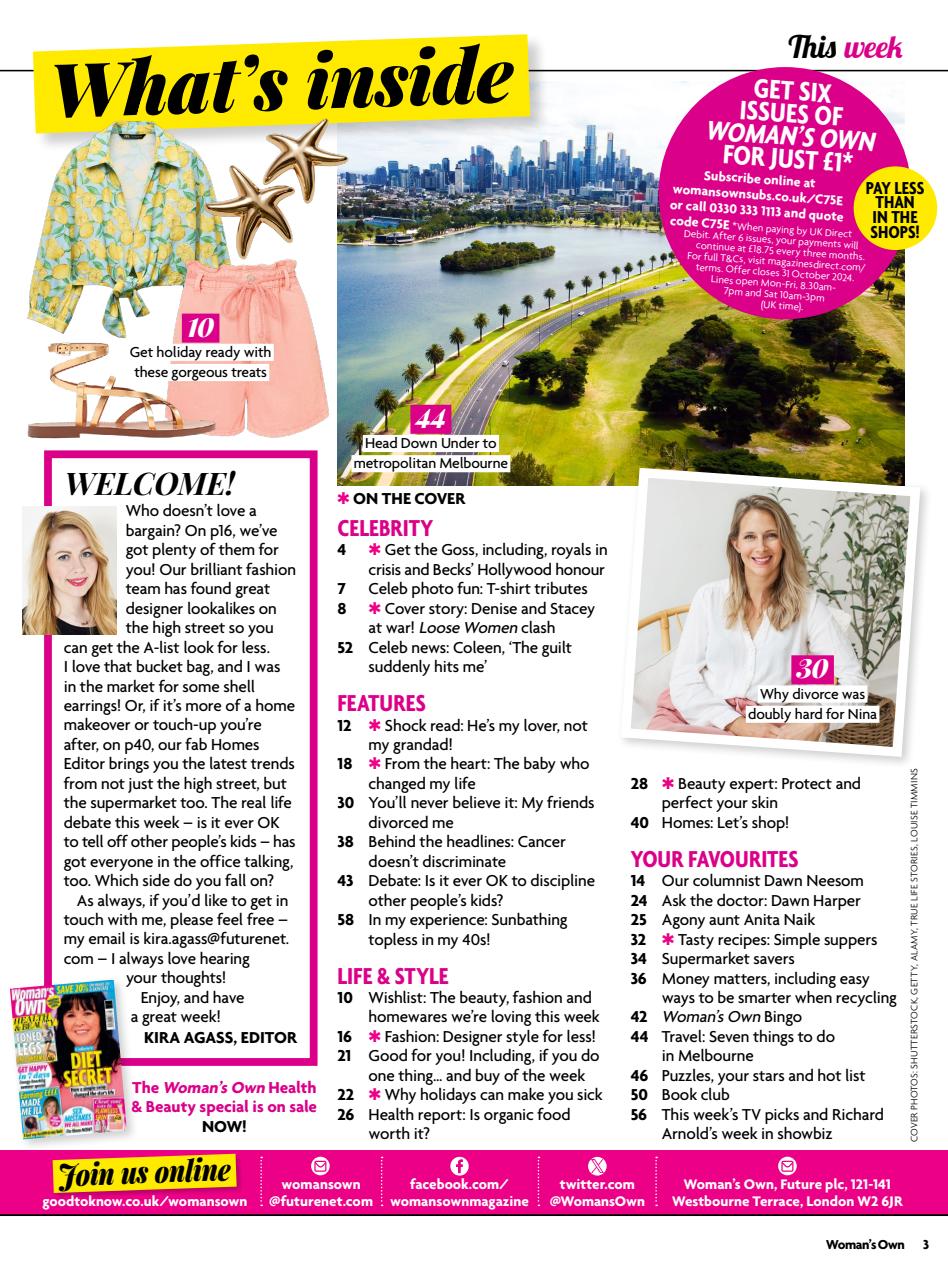 Woman's Own Preview Pages