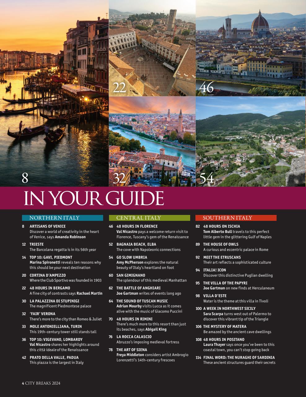 Italia! Guide Preview Pages