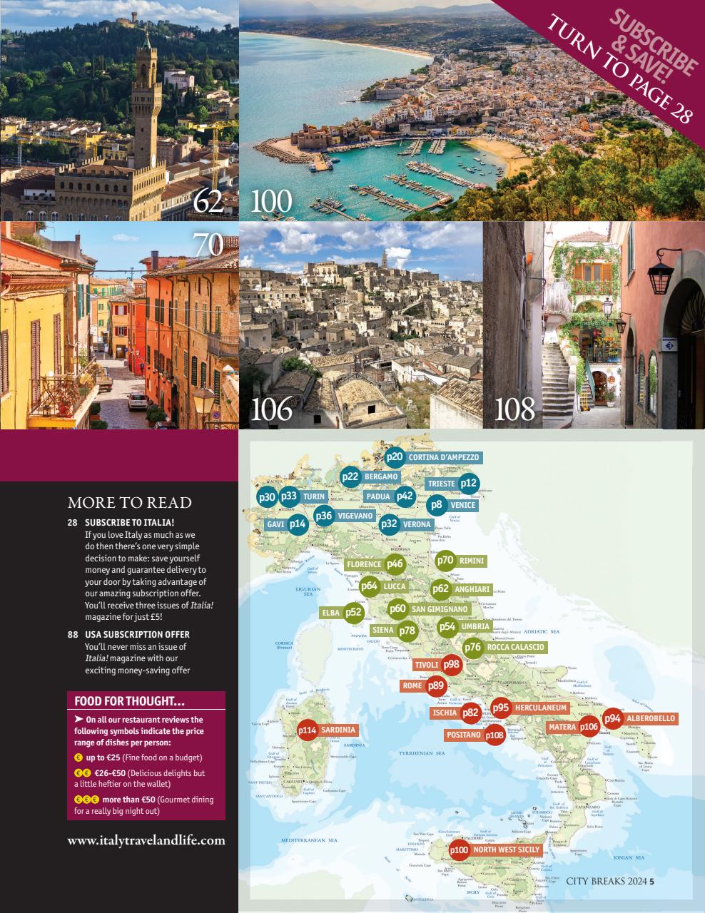 Italia! Guide Preview Pages