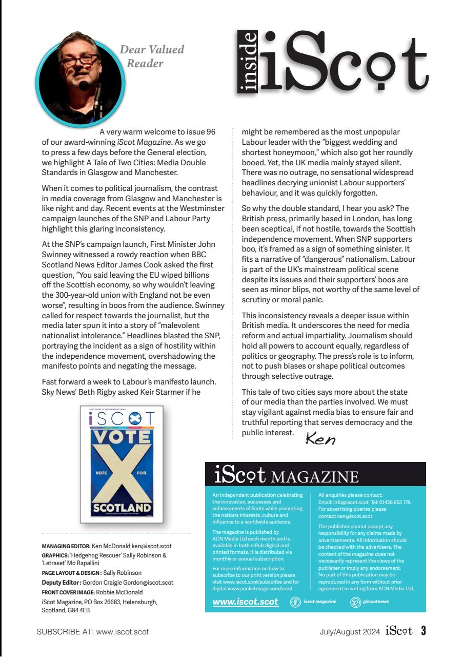 iScot Magazine Preview Pages