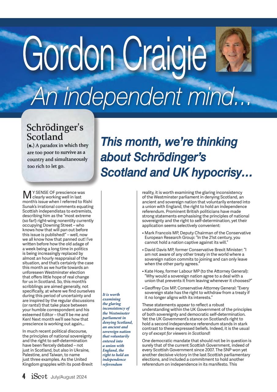 iScot Magazine Preview Pages