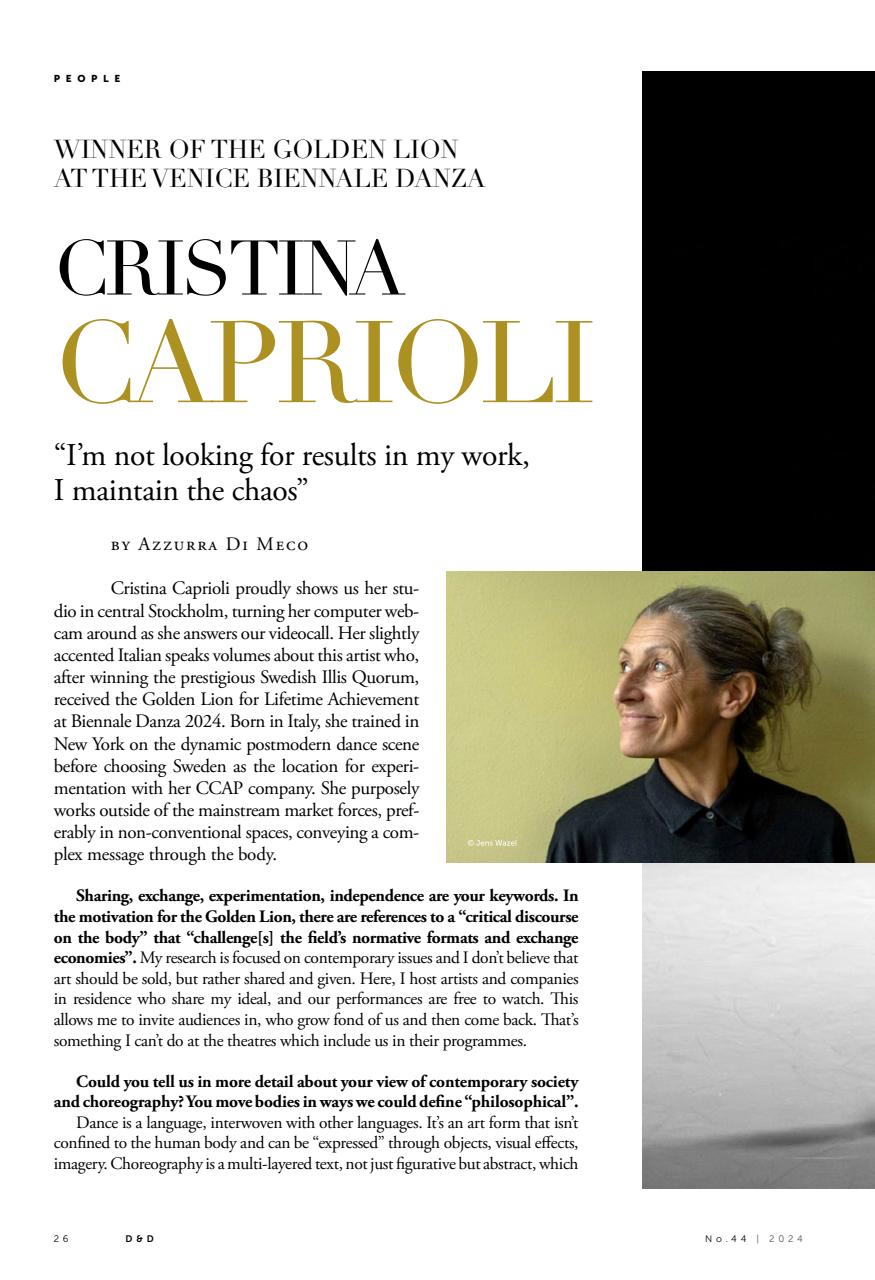 DANZA&DANZA International Preview Pages