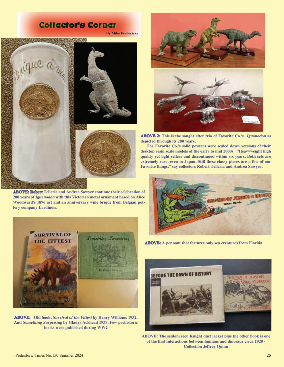 Prehistoric Times Preview Pages