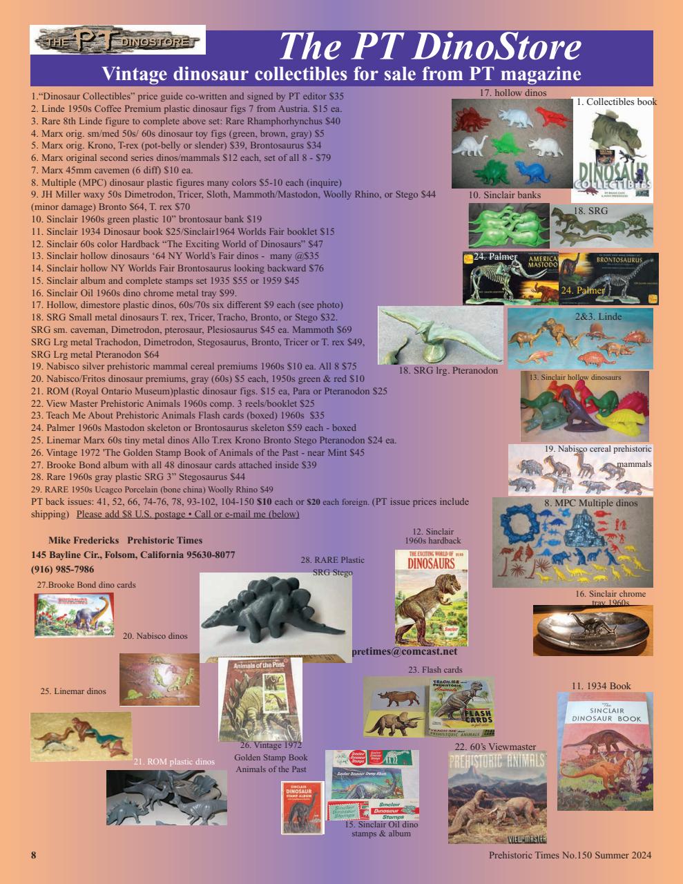 Prehistoric Times Preview Pages