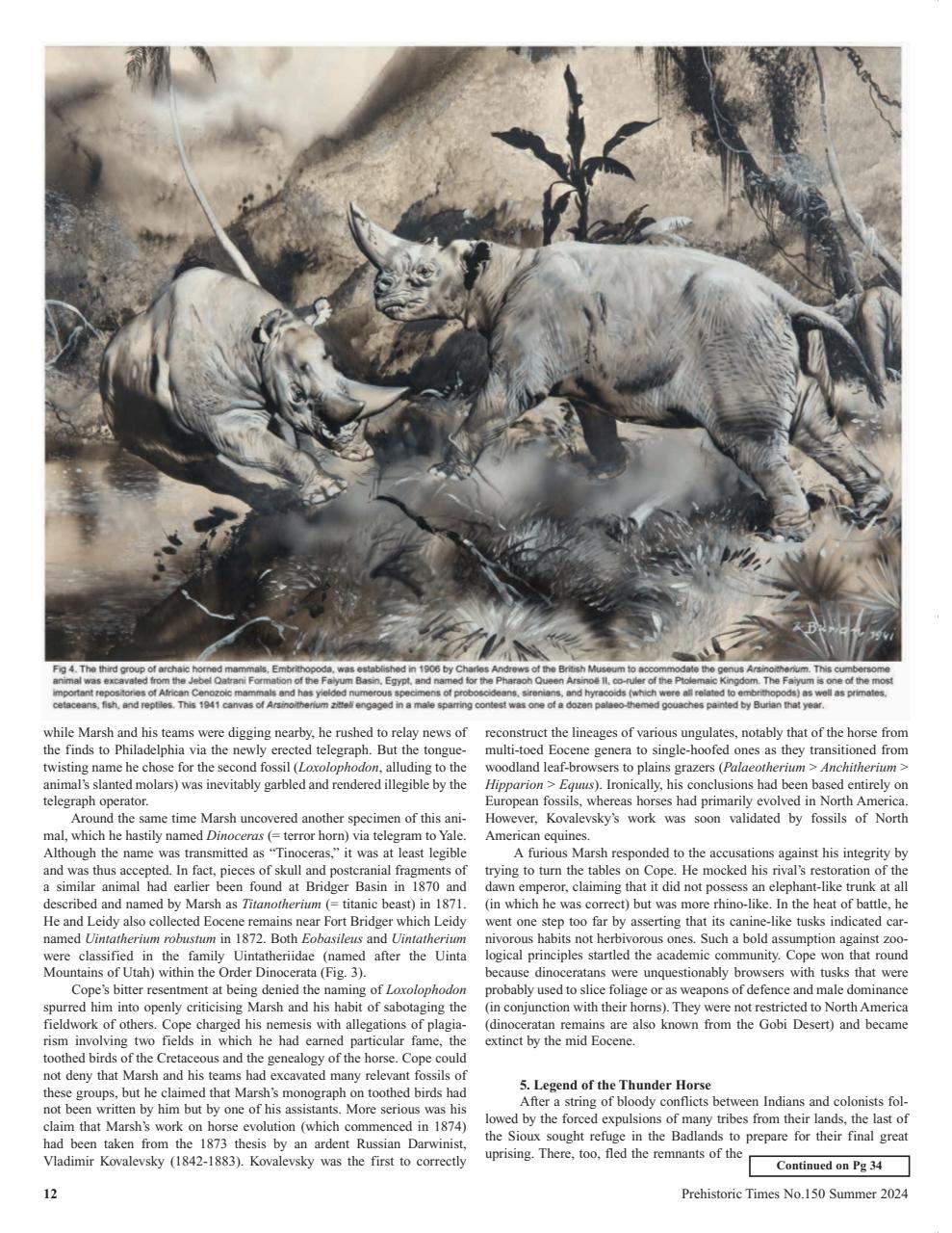 Prehistoric Times Preview Pages