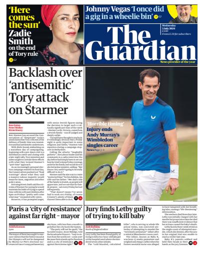 The Guardian Newspaper issue 