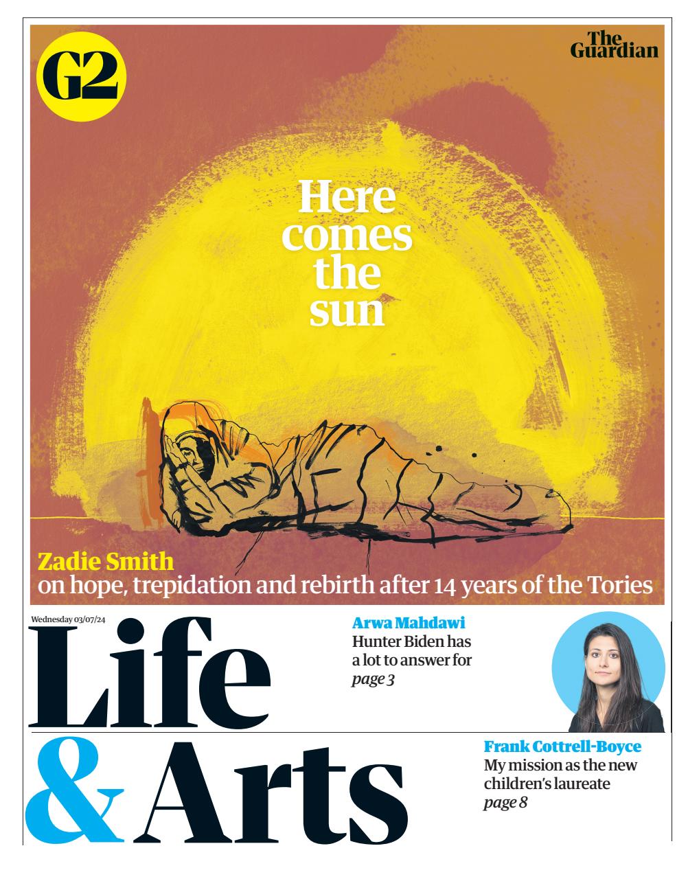 The Guardian Newspaper Preview Pages