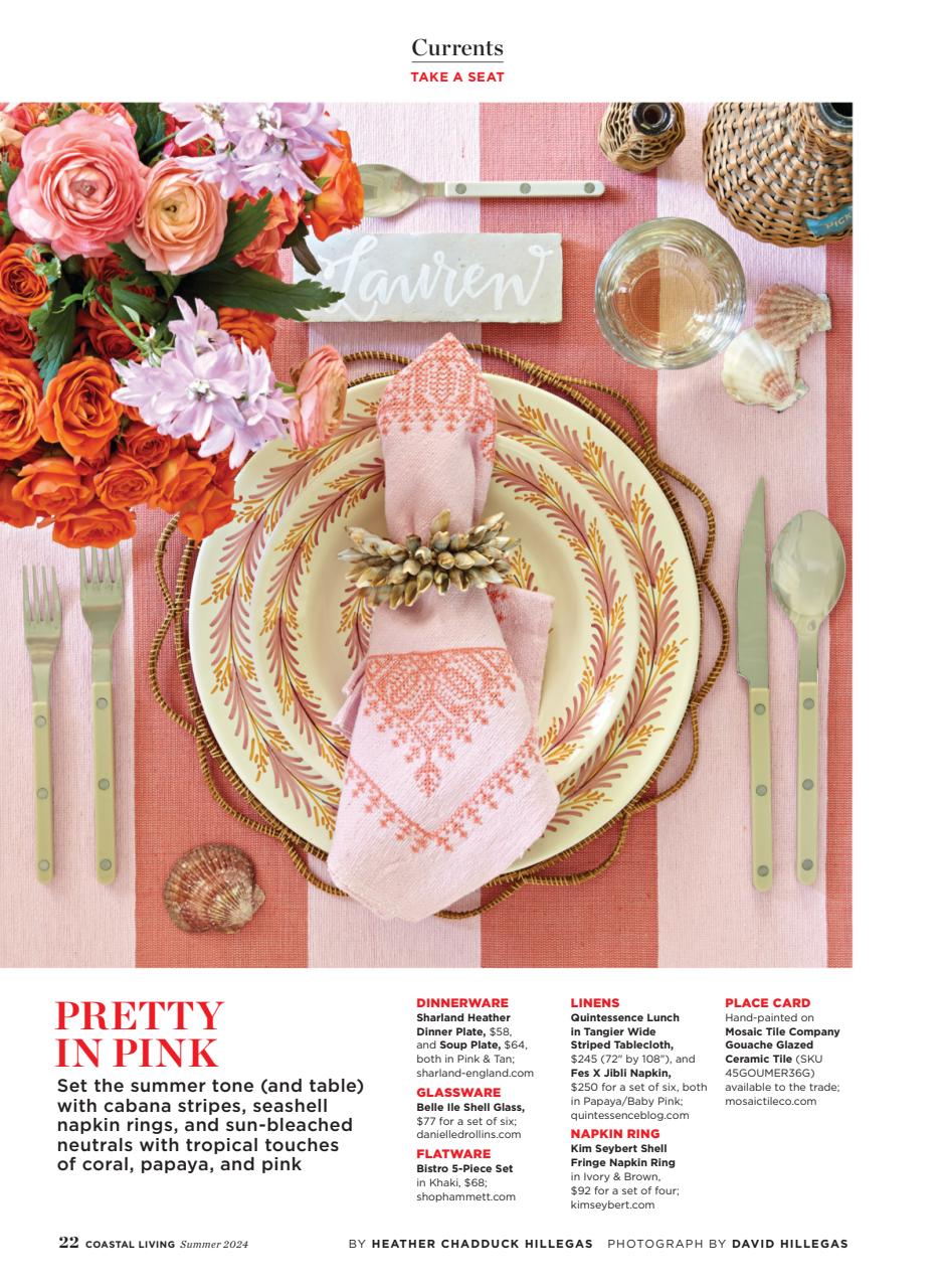 Coastal Living Preview Pages