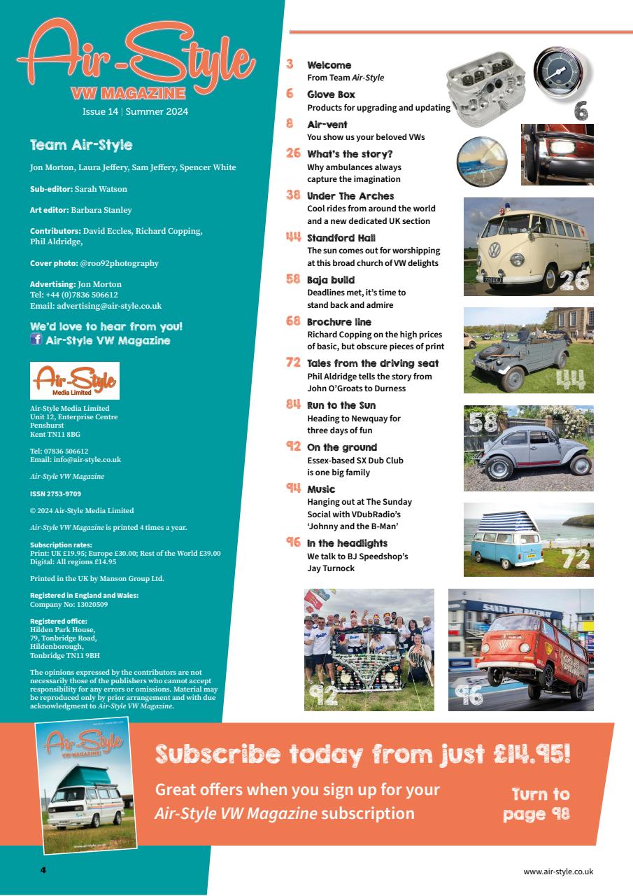 Air-Style VW Magazine Preview Pages