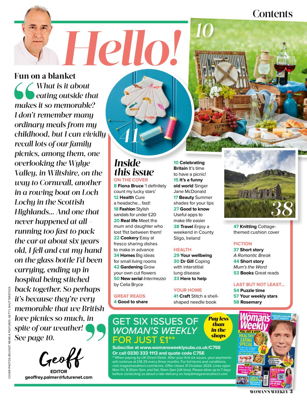 Woman's Weekly Preview Pages