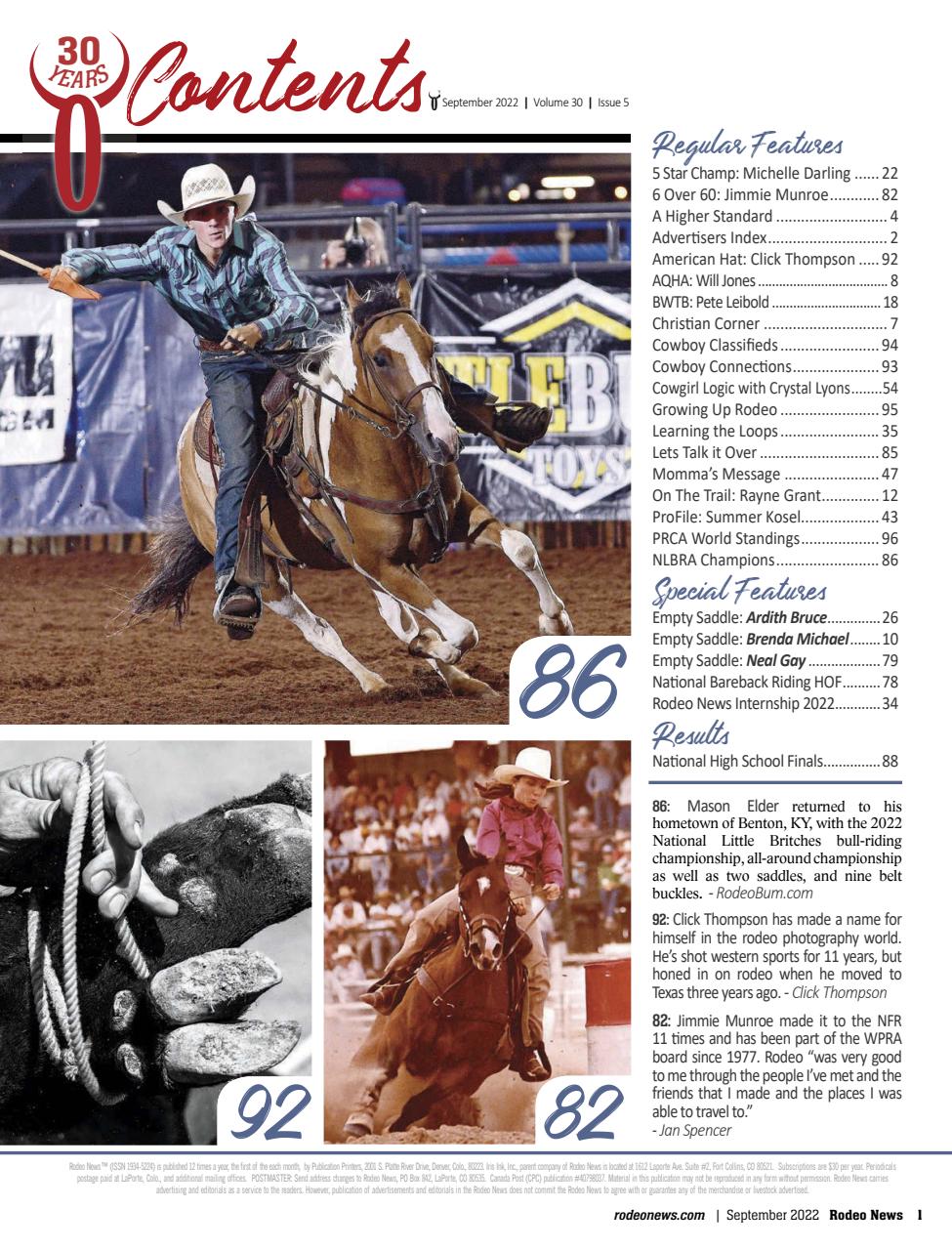 Rodeo Life Preview Pages