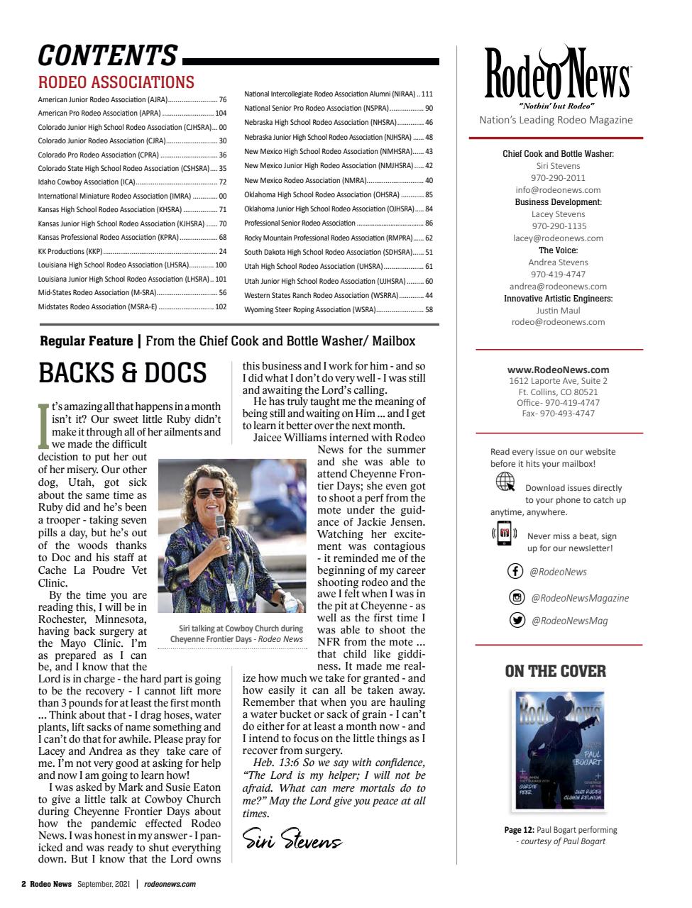 Rodeo Life Preview Pages
