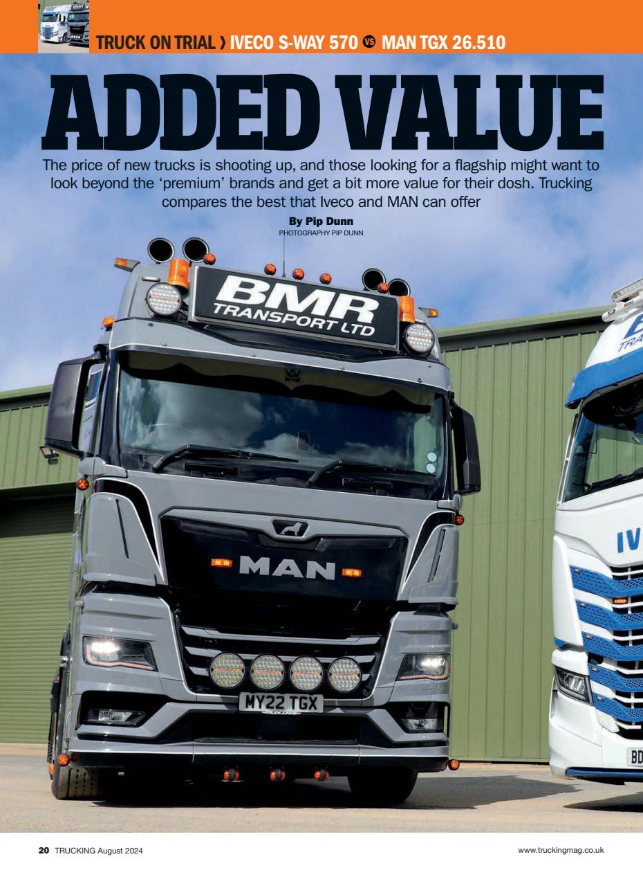 Trucking Magazine Preview Pages