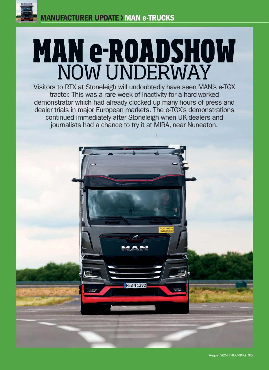 Trucking Magazine Preview Pages