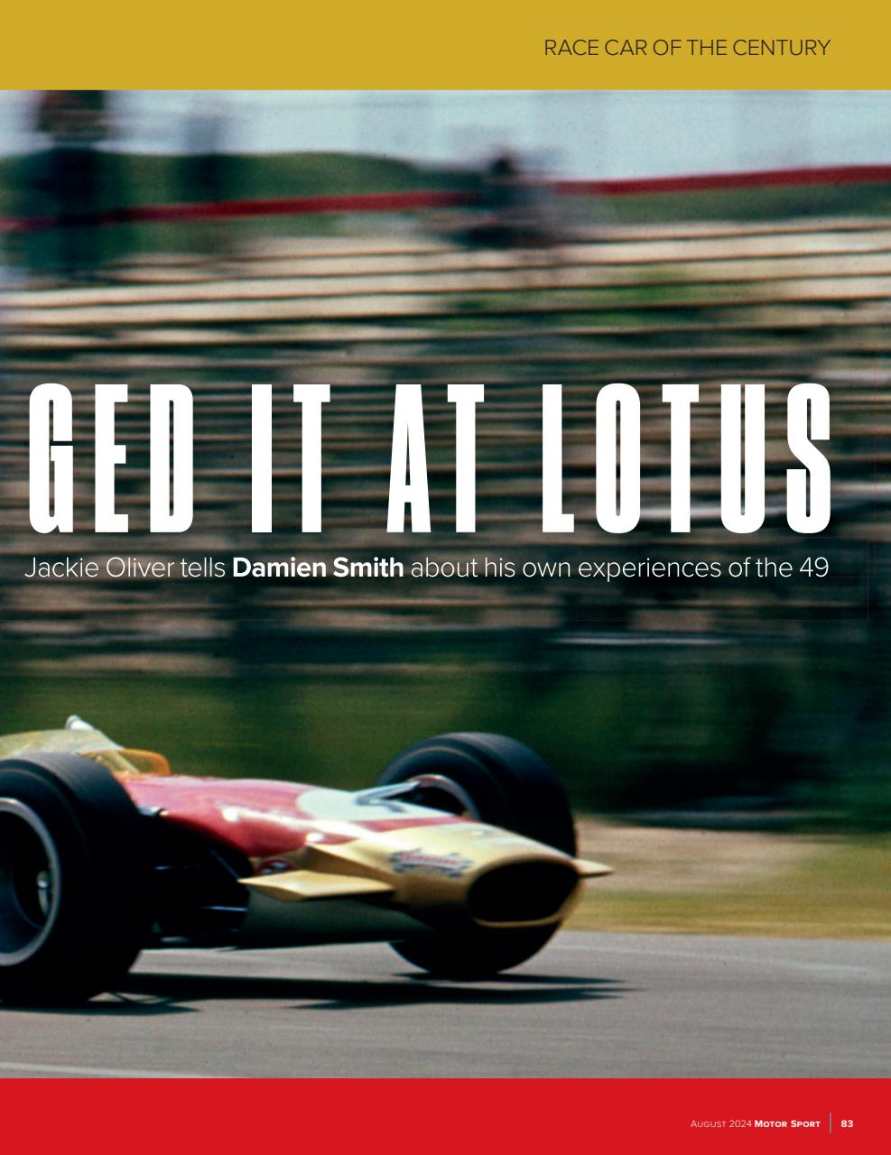 Motor Sport Magazine Preview Pages