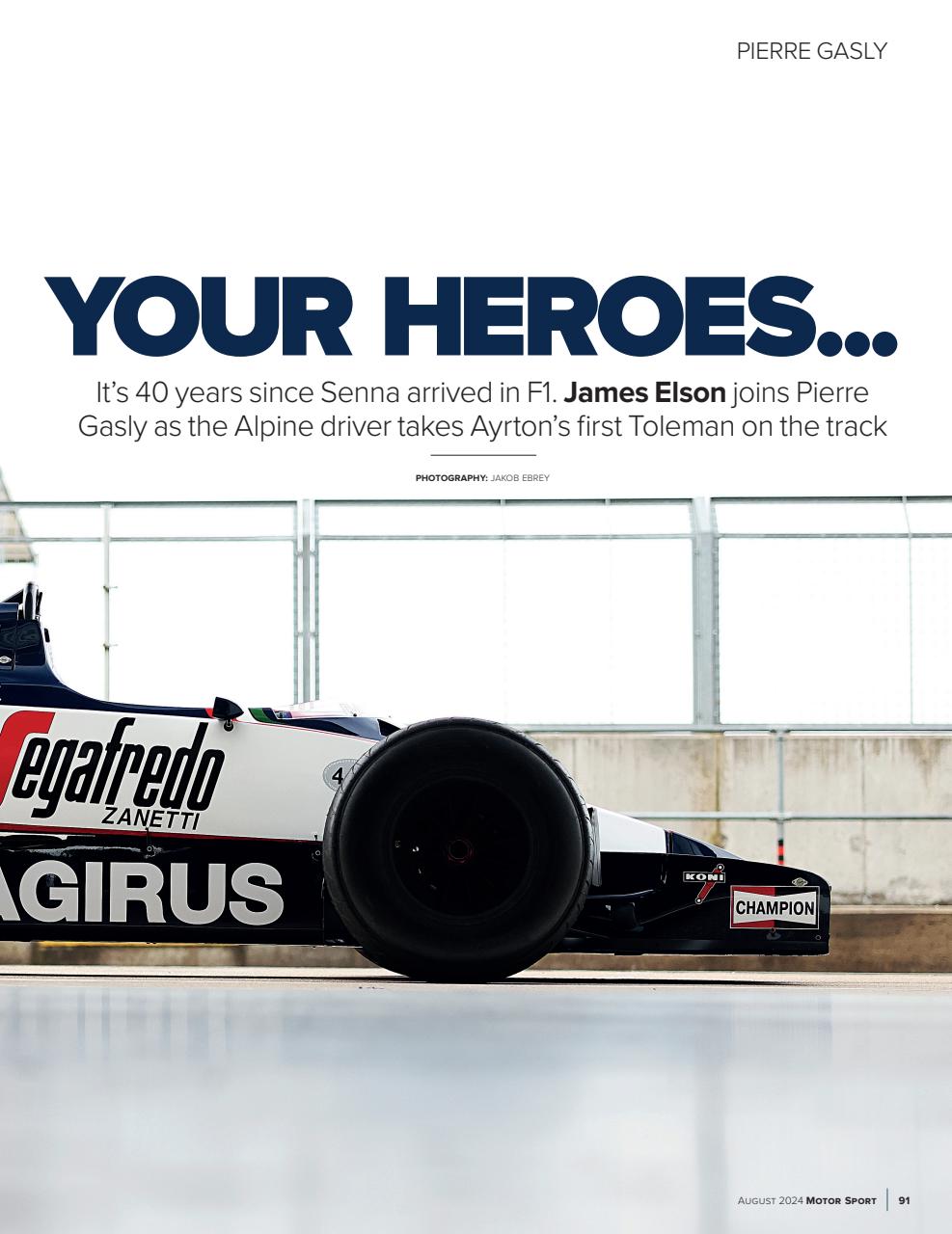 Motor Sport Magazine Preview Pages