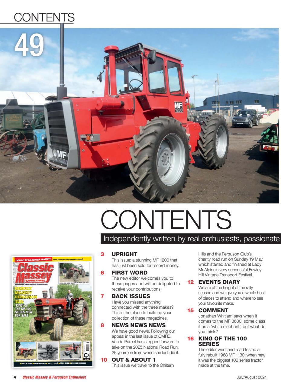 Classic Massey Preview Pages