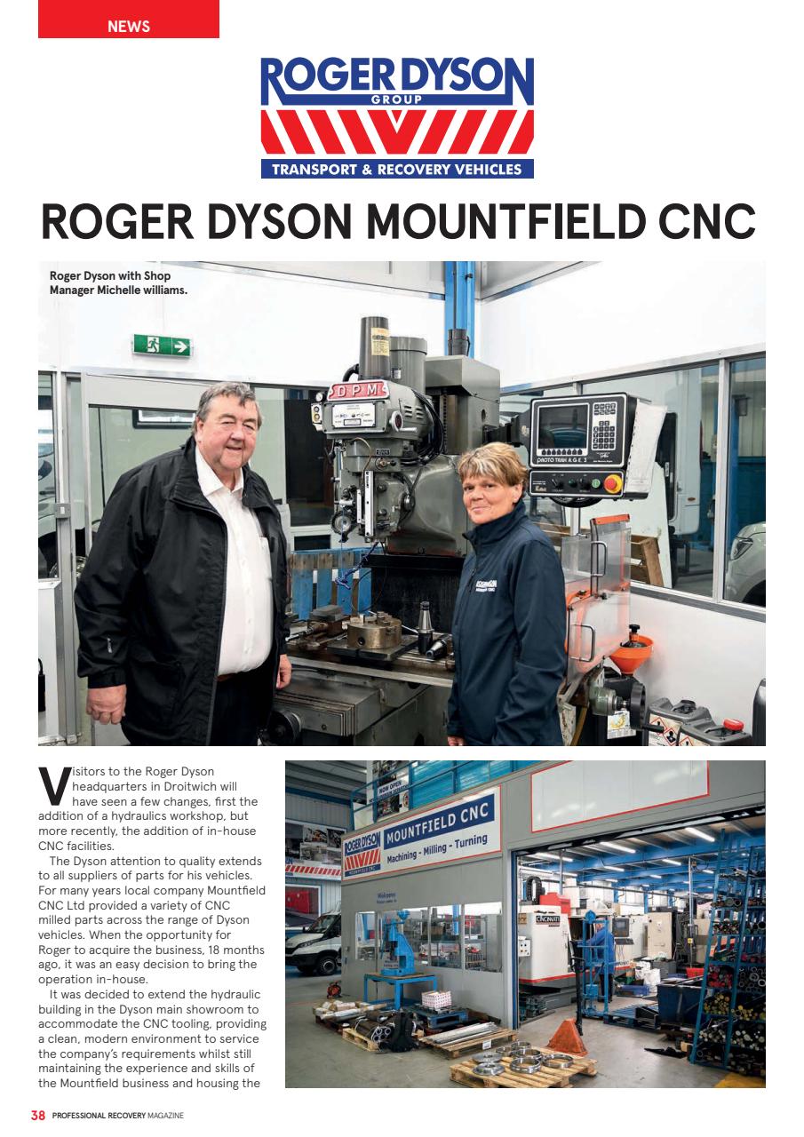 Professional Recovery Magazine Preview Pages