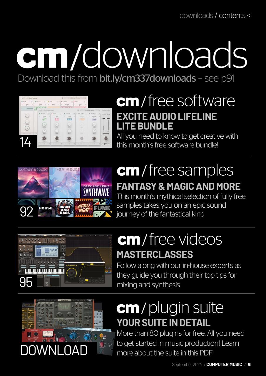 Computer Music Preview Pages