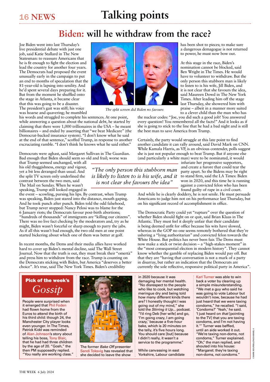 The Week Preview Pages