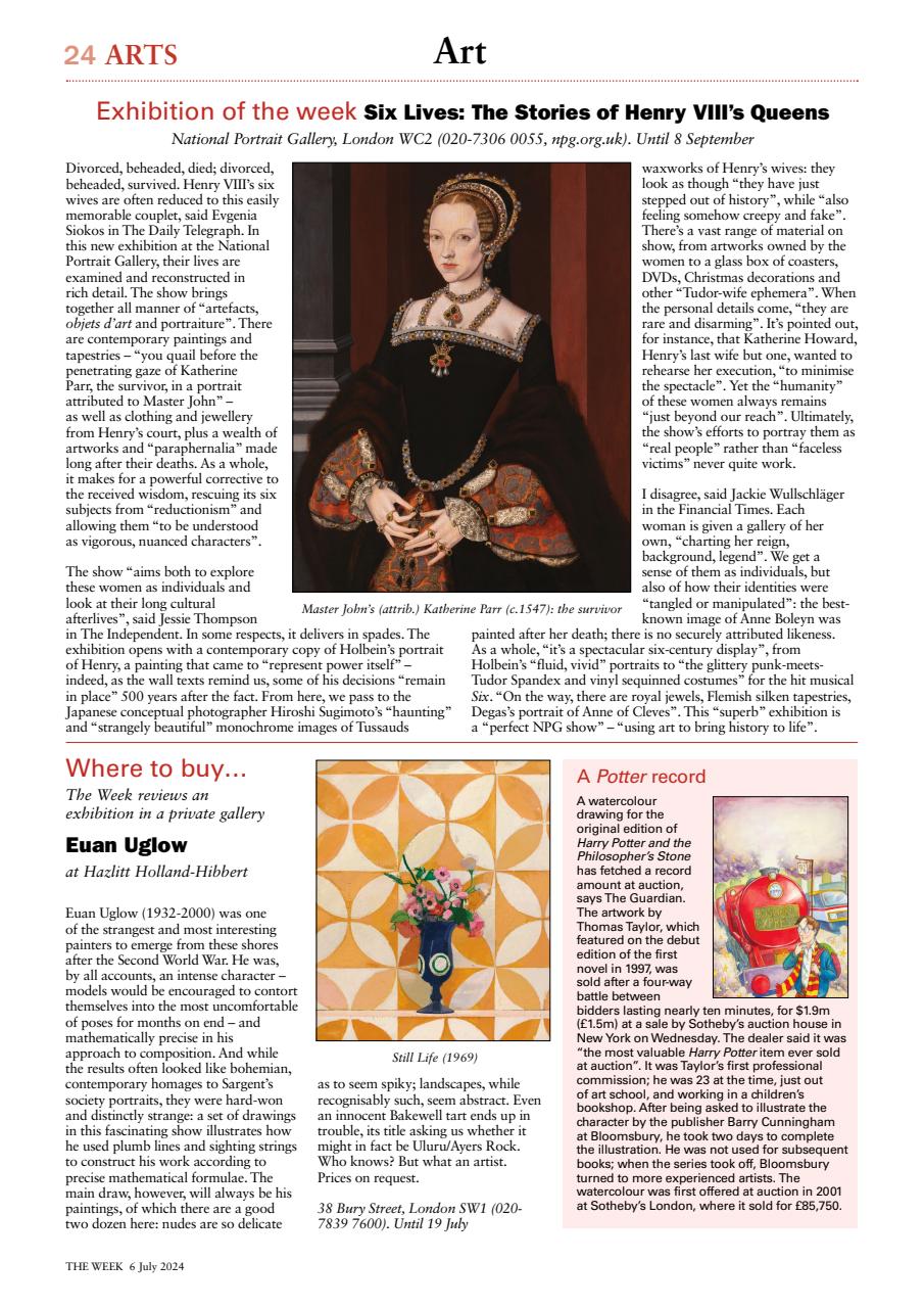 The Week Preview Pages