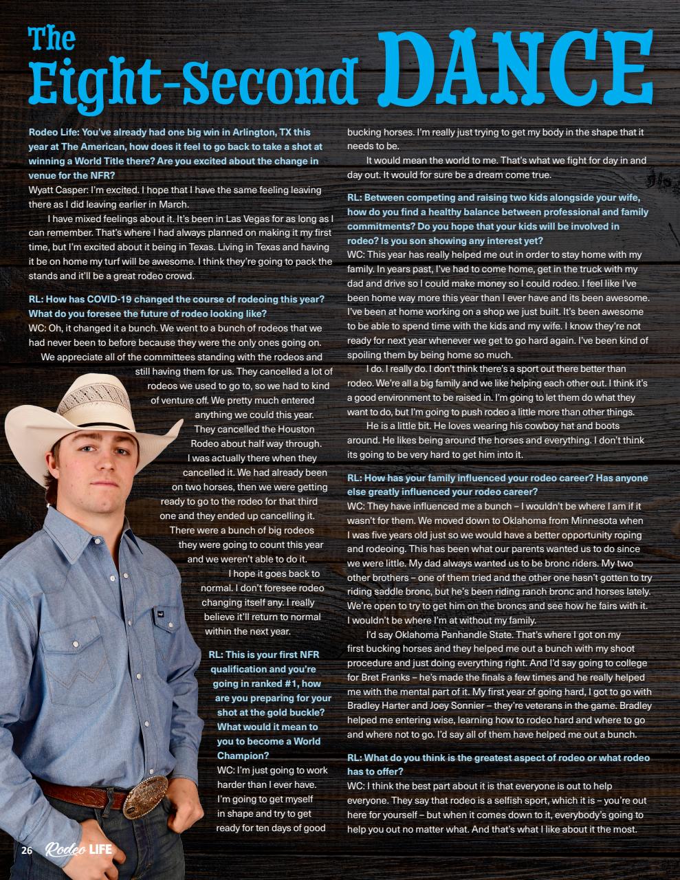 Rodeo Life Preview Pages