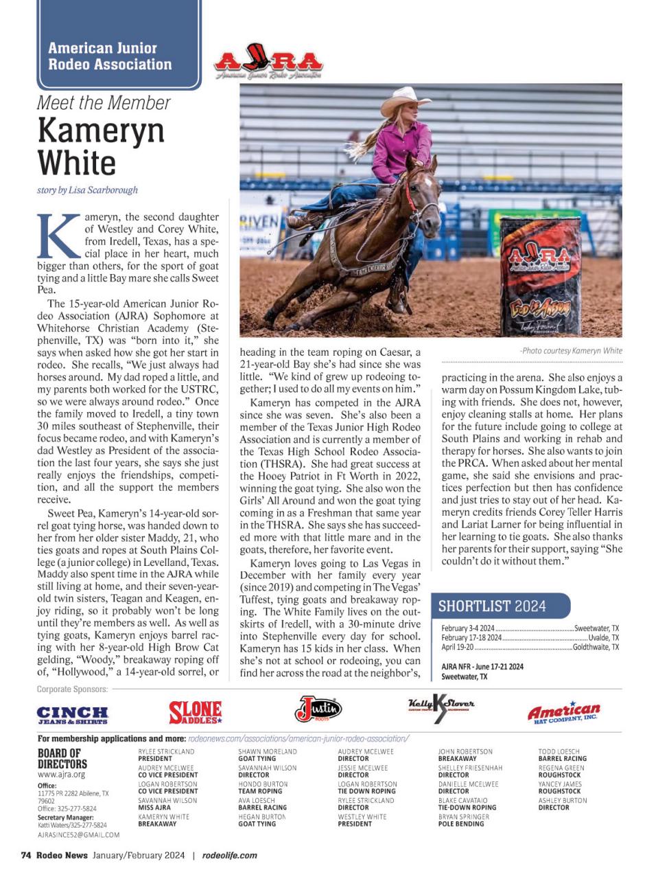 Rodeo Life Preview Pages