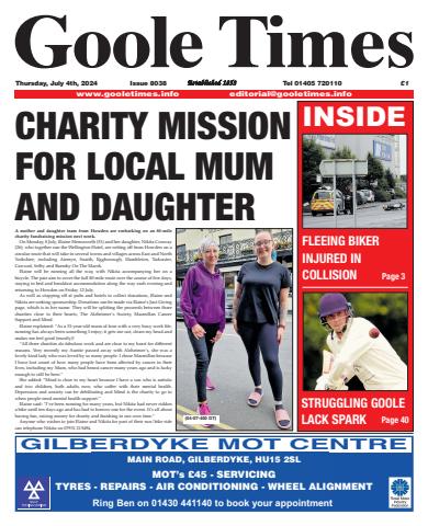Goole Times issue July 4th 2024