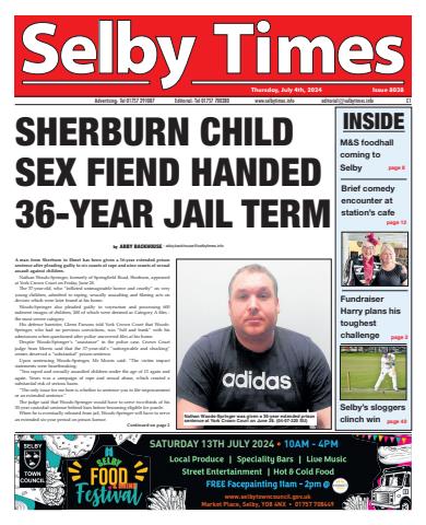 Selby Times issue July 4th 2024