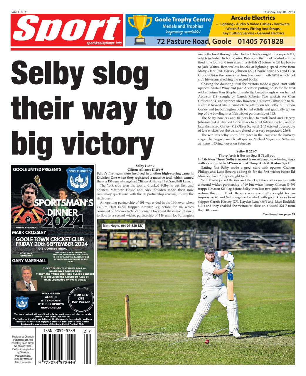 Selby Times Preview Pages