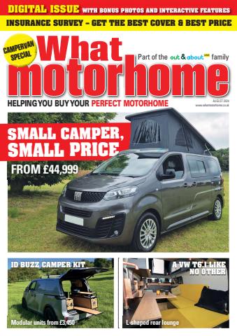 Campervan Special - August 2024 (with 2024 motorhome insurance survey) issue Campervan Special - August 2024 (with 2024 motorhome insurance survey)