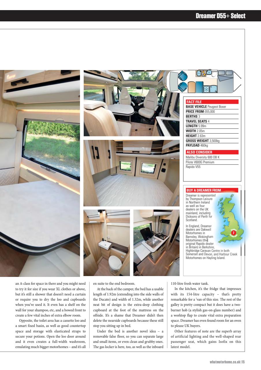 What Motorhome magazine Preview Pages