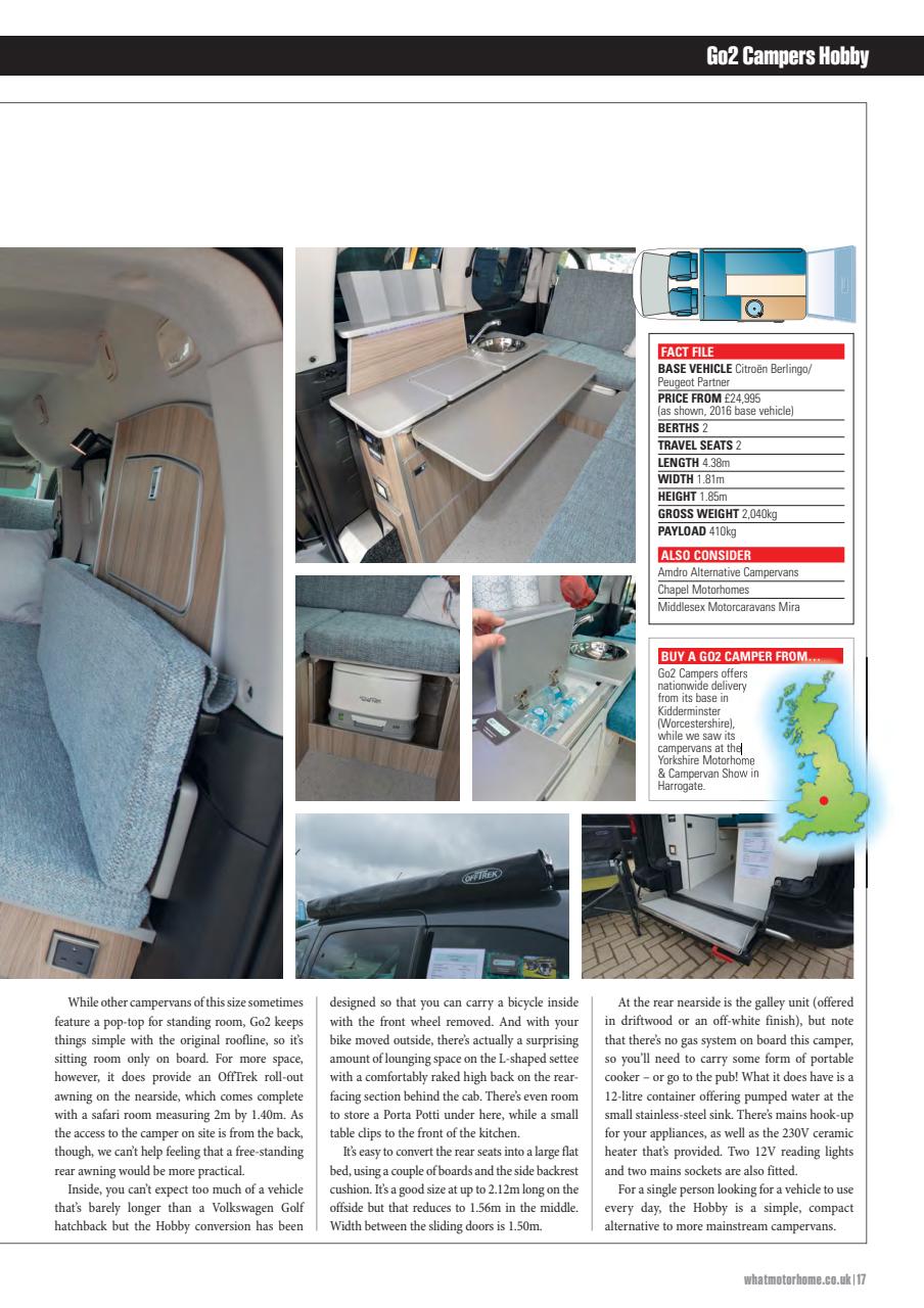 What Motorhome magazine Preview Pages