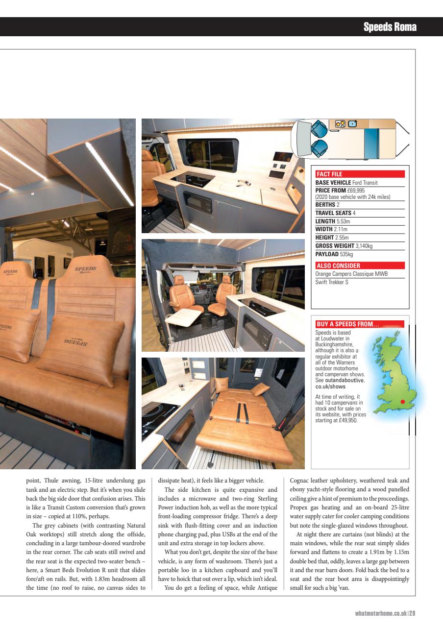 What Motorhome magazine Preview Pages
