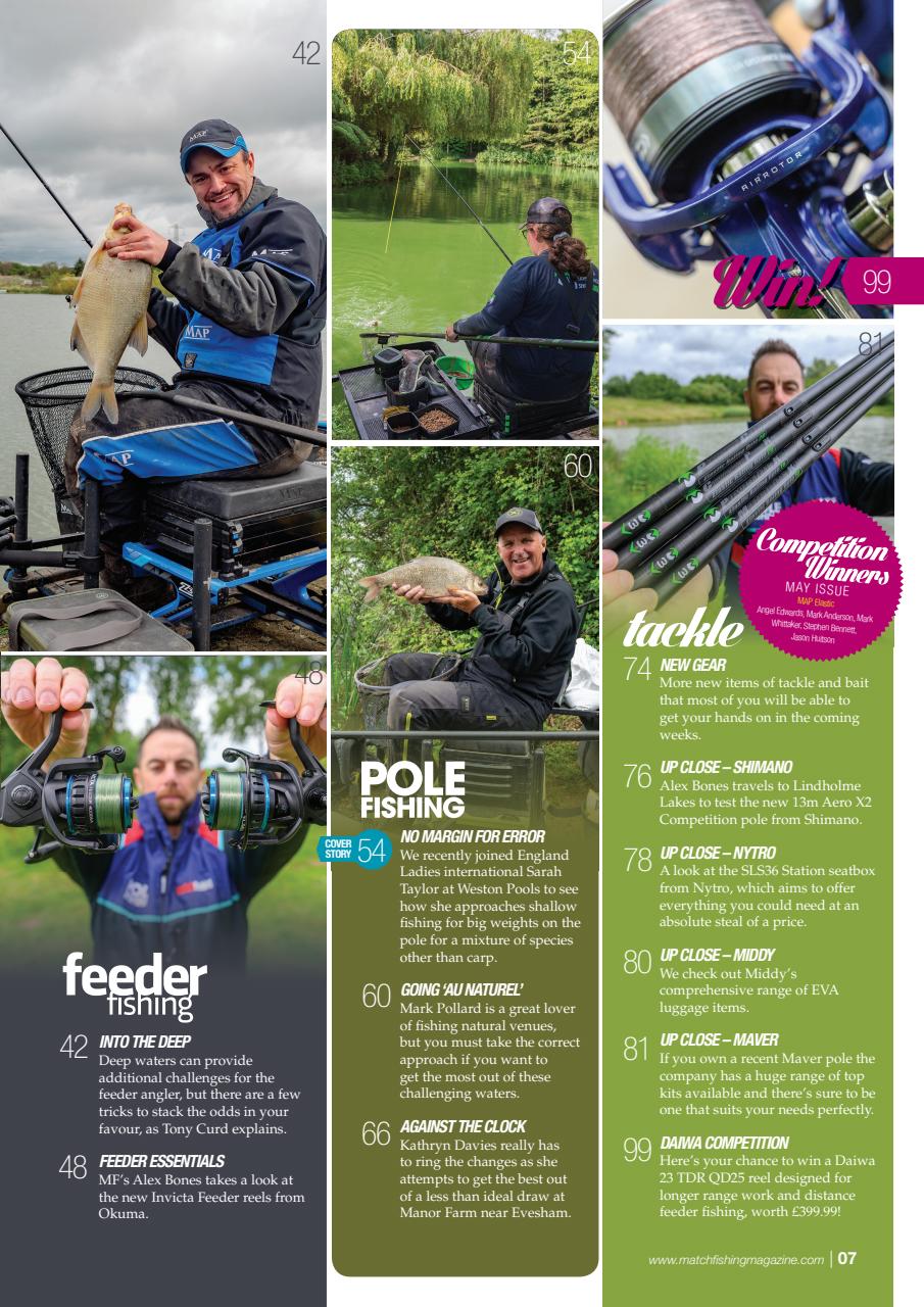 Match Fishing Preview Pages