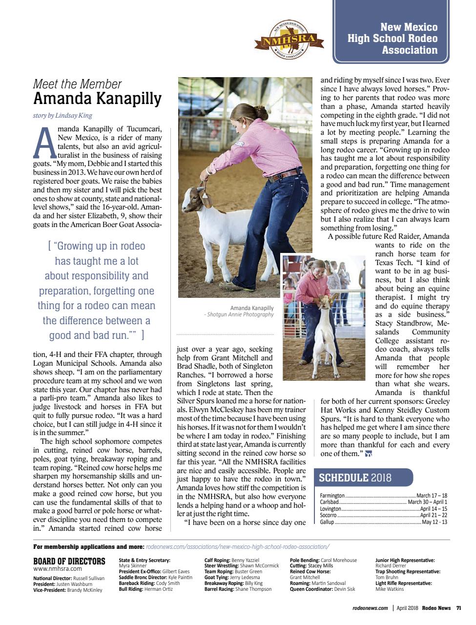 Rodeo Life Preview Pages